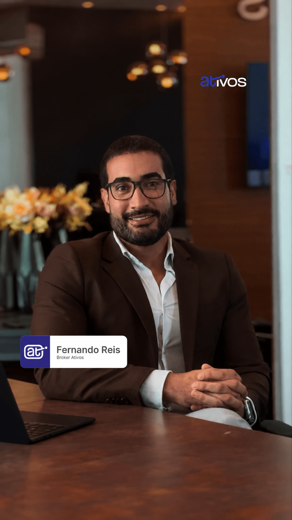 Fernando Reis, Broker Ativos
